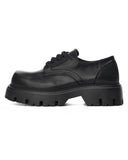 Proto Derby Genuine Leather Black Shoes (5)