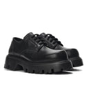 Proto Derby Genuine Leather Black Shoes (2)