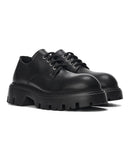 Torque Derby Genuine Leather Black Shoes (2)