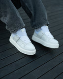 Bulky White Sneakers