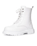 Premium Leather White Boots For Men (3)