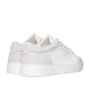 Men’s Leather Sneakers Shoes White (4)