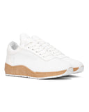 Men's Chunky Sneakers Lizard Shoes White (2)