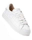 Mono Croco Sneakers White Leather (4)
