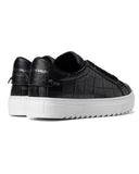 Mono Croco Sneakers Black Leather (3)
