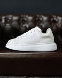 white chunky sneakers