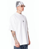 Namaste Streetwear Oversized White T-Shirt with clean white cotton design