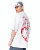 Oversized wit No Heart Graphic T-shirt