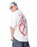 Oversized wit No Heart Graphic T-shirt