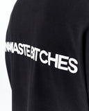 Namaste Streetwear Oversized Black T-Shirt with white statement lettering