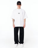 Underground Hip Hop Oversized White T-Shirt with premium oversized cut