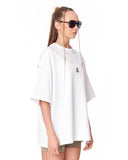 Namaste Streetwear White Oversized T-Shirt with bold back statement print