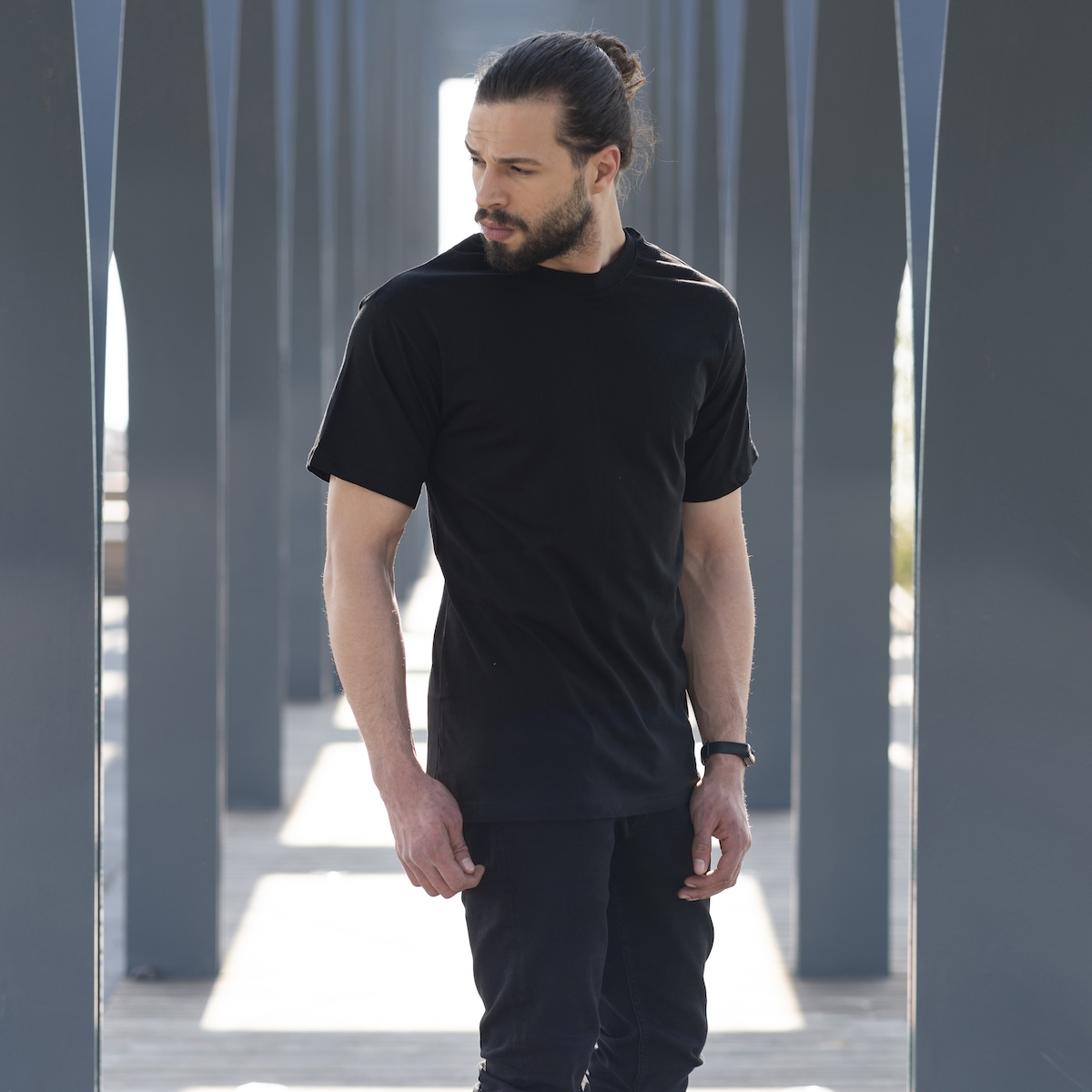 Men's Oversize T-shirt In Black