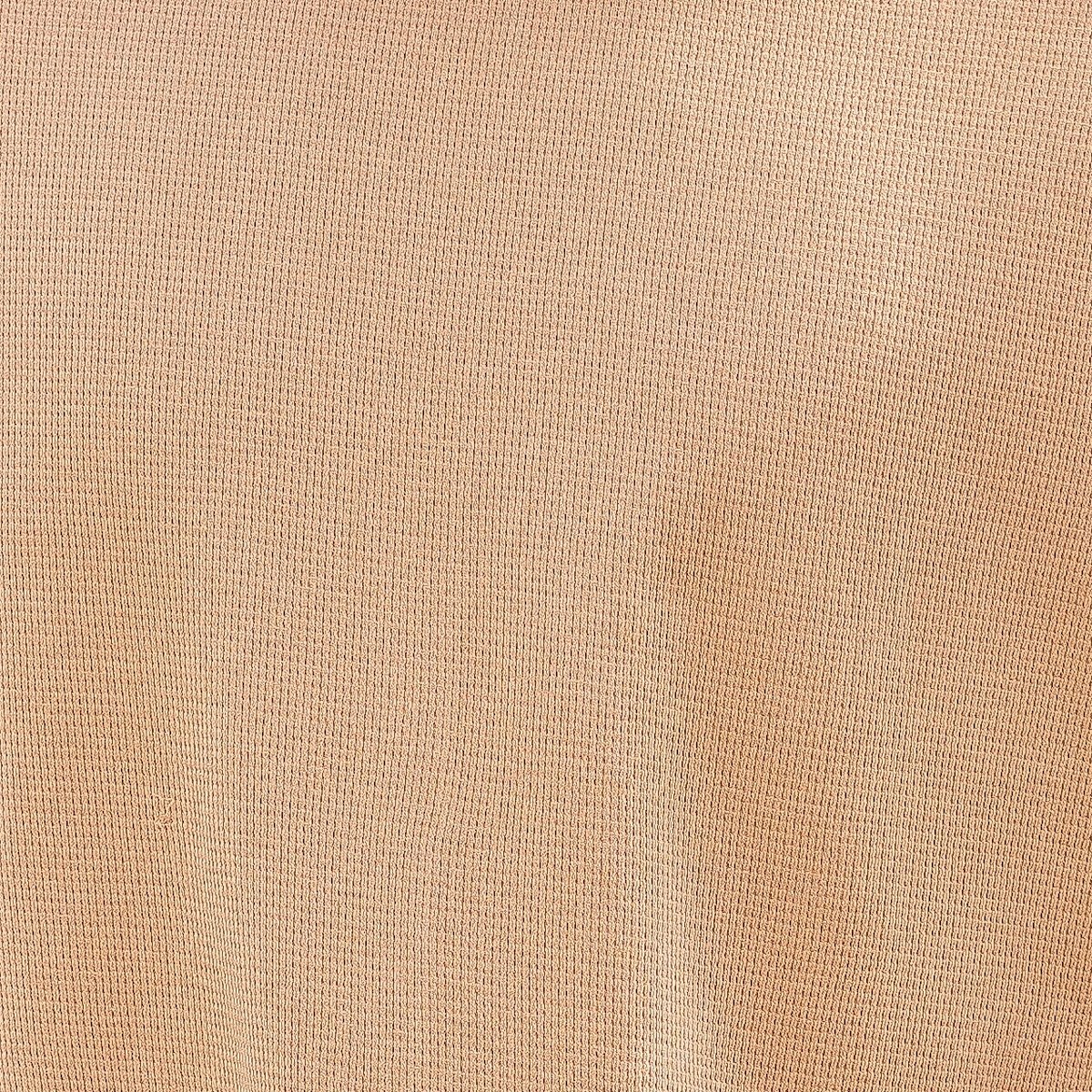 Herren Oversized T-Shirt mit Punkt Struktur in beige - 5