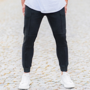 Men's New Style Joggers In Coal - 1
