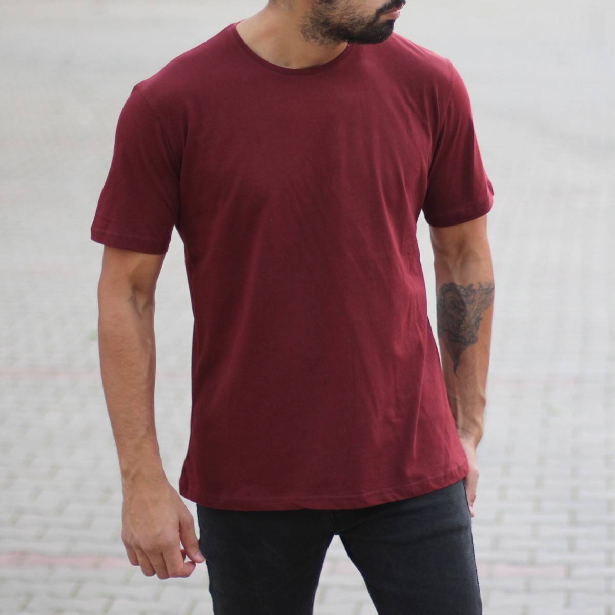 red shirts for men