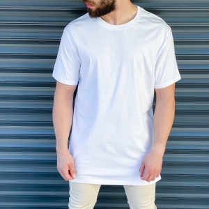 Men's Basic Oversize T-Shirt In White