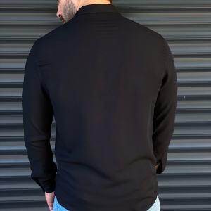 Men's Essential Shirt In Black - 4
