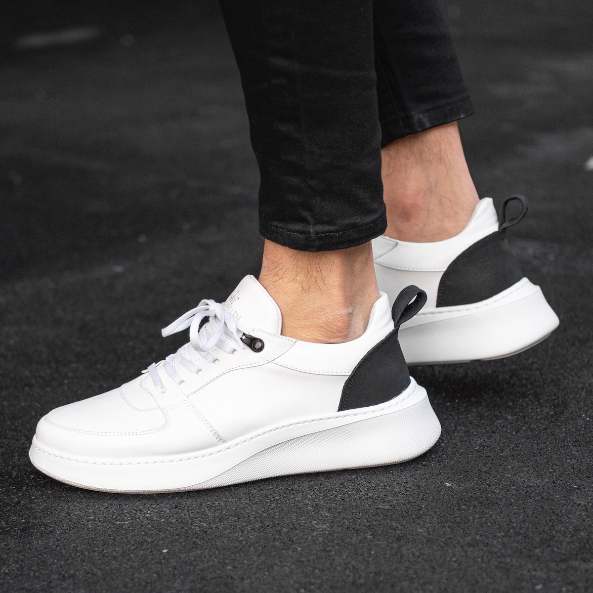 Urban Casual Sneakers Schuhe in schwarz - 4