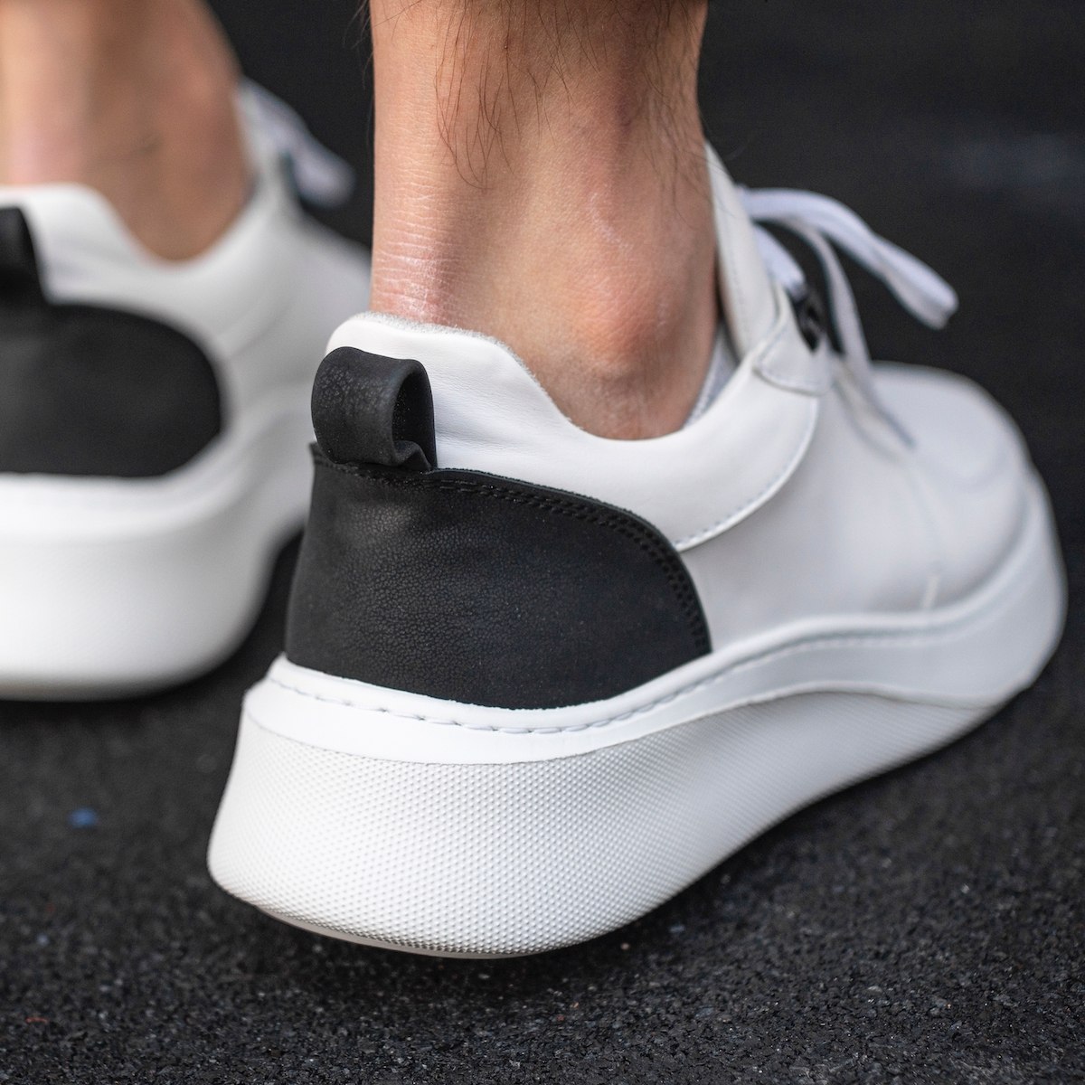 Urban Casual Sneakers Schuhe in schwarz - 5