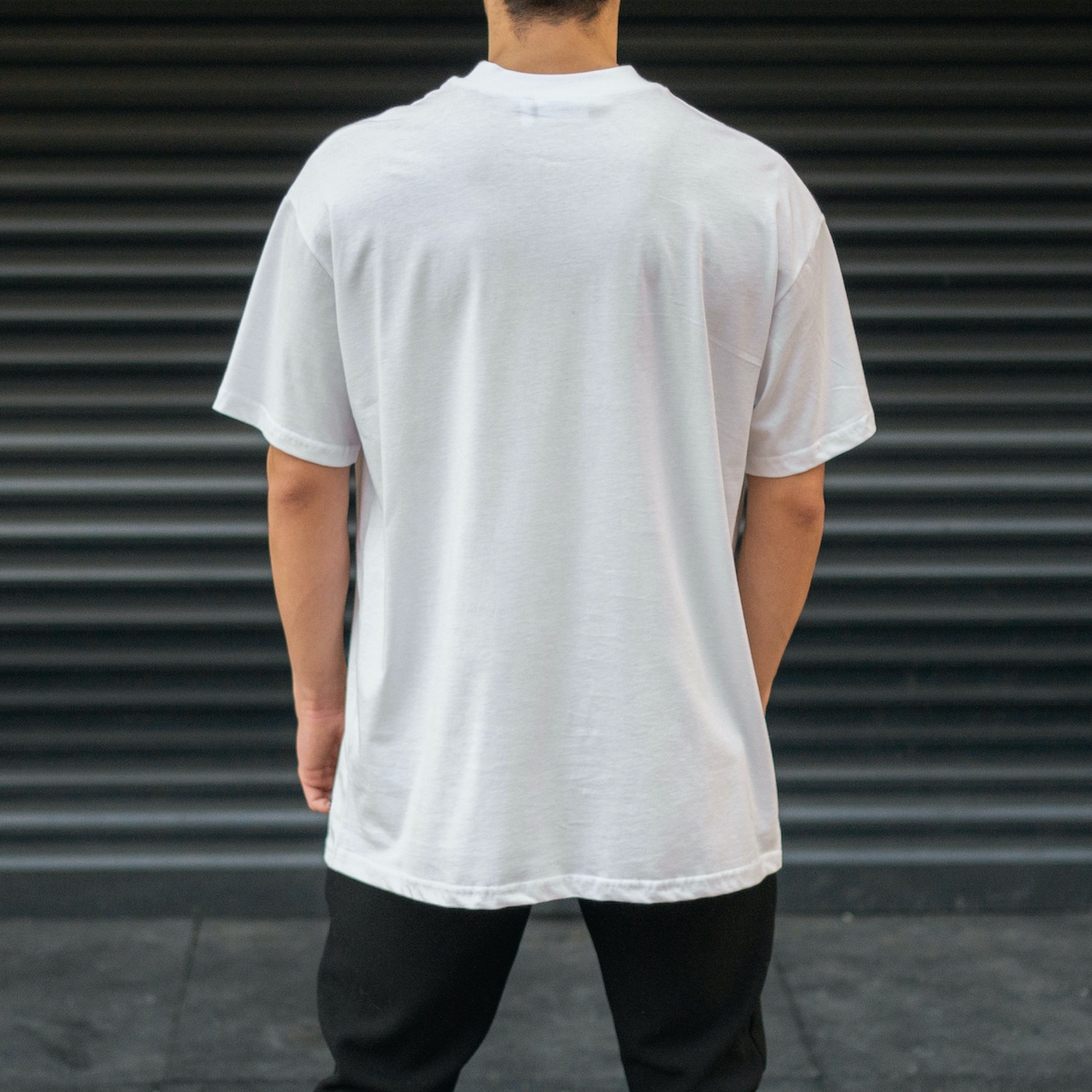 White Oversized T Shirt Mockup Mens Wear Oversize T S - vrogue.co