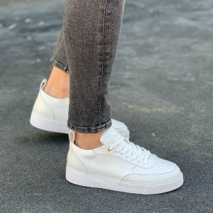 Men's Chunky Sneakers Shoes White