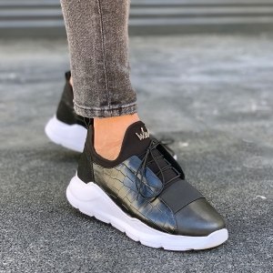 Men's Chunky Sneakers Shoes Black