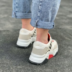 Women's Chunky Sneakers Designer Redline Shoes - 5
