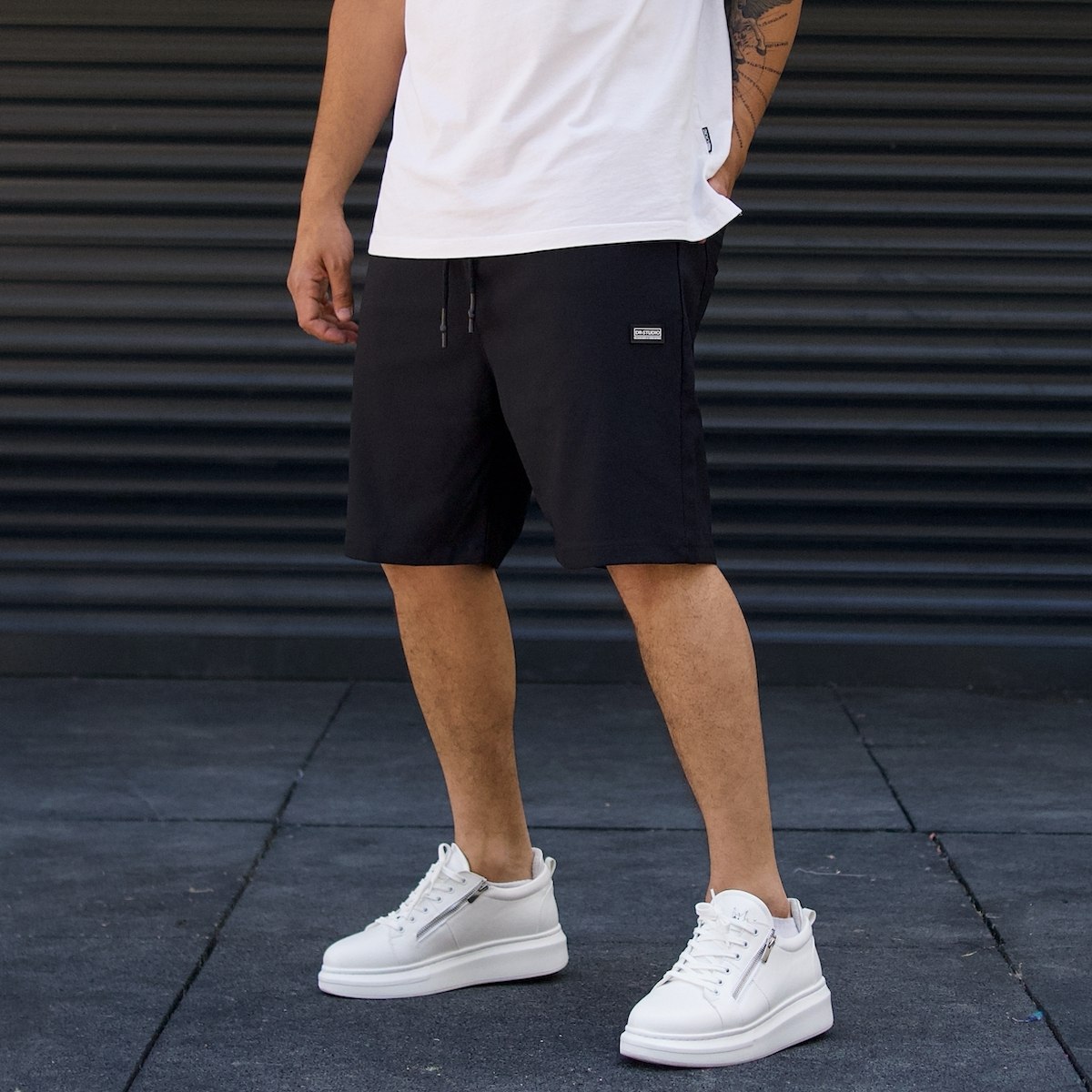 Men's Basic Shorts Black - 1