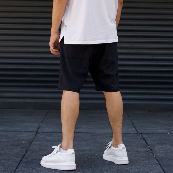 Men's Basic Shorts Black - 7