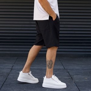 Men's Basic Shorts Black - 5