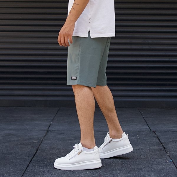 Men's Basic Shorts Khaki - 4