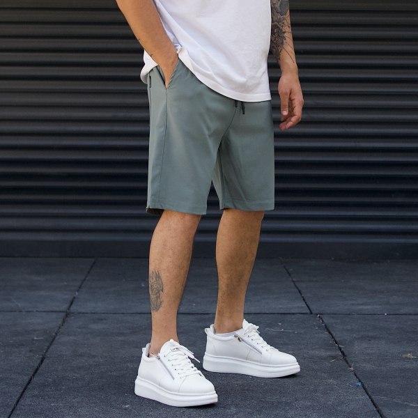 Men's Basic Shorts Khaki - 2