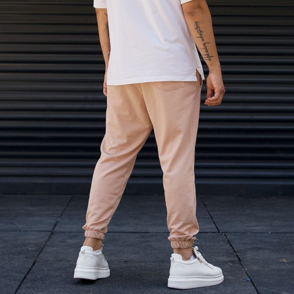Men's Oversize Joggers Cool Pants Taupe - 7