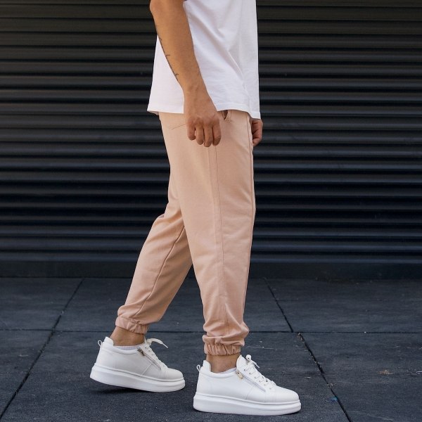 Men's Oversize Joggers Cool Pants Taupe - 5