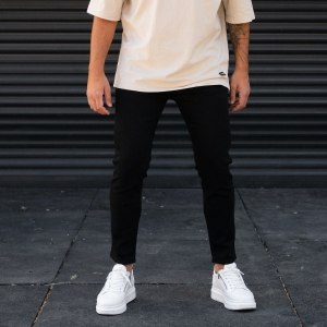 Herren Basic Skinny Jeans in schwarz - 4