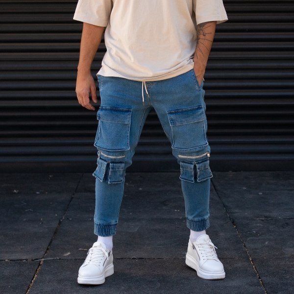 Men's Double-Pocket Kargo Jeans