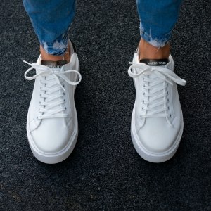 Men's Casual Sneakers Iconic White-Black