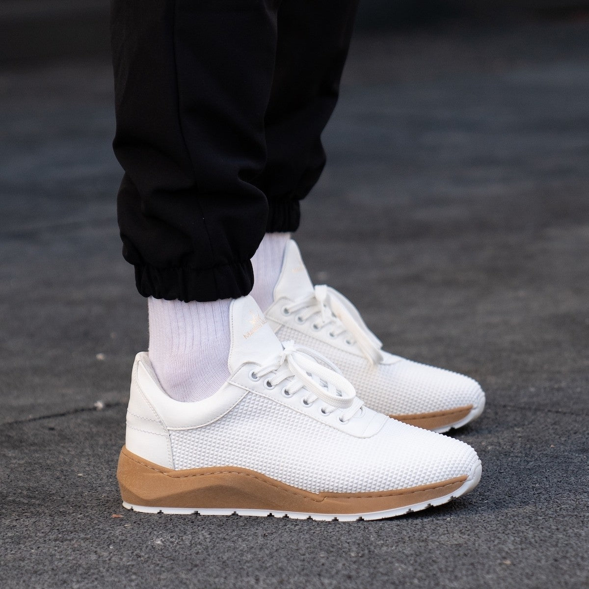 Мужские белые Chunky Trainers