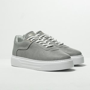 Men’s Casual Sneakers Breathable Shoes Gray - 2