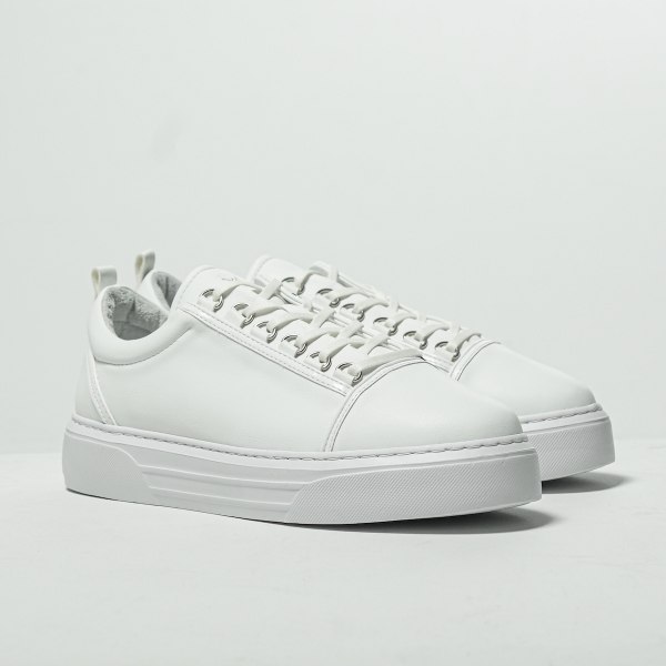 Men's Casual Sneakers Trine White - 2
