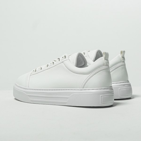 Men's Casual Sneakers Trine White - 4