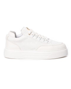 Uomo Basse Sneakers Scarpe Mimetico-Bianco - 2