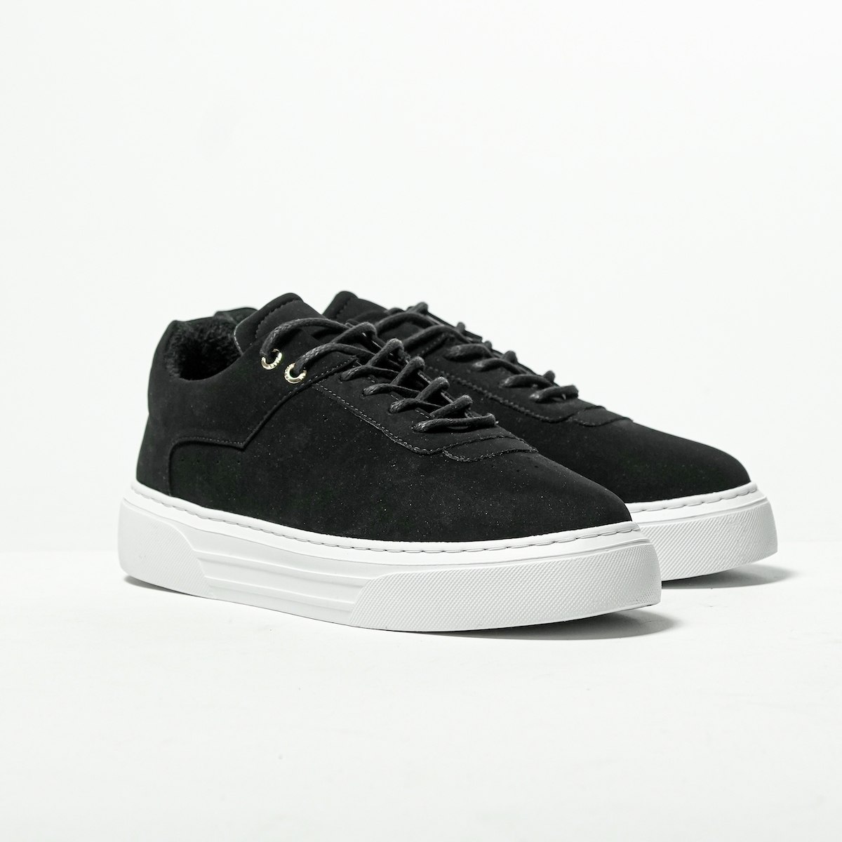 Casual Breathable Sneaker Shoes Black | Martin Valen