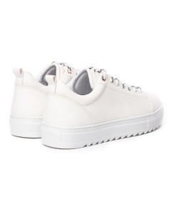 Uomo Basse Sneakers Scarpe White - 8