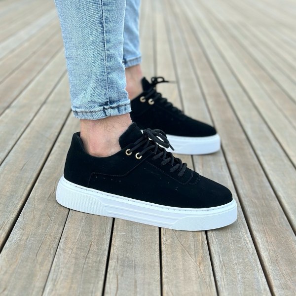 Casual Breathable Sneaker Shoes Black