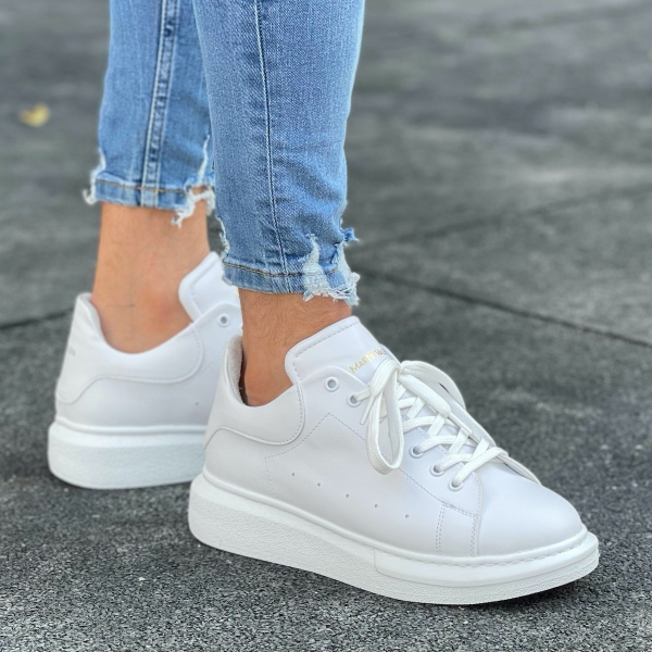 Chunky Sneakers Shoes White