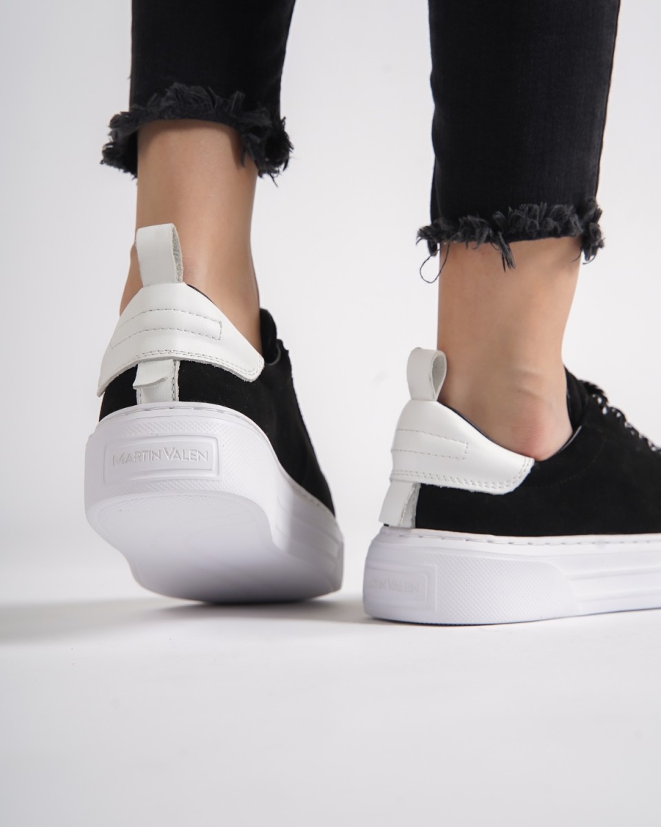 Bobe Damen Exklusive Designer-Sneakers mit Wildledergürtel | Martin Valen