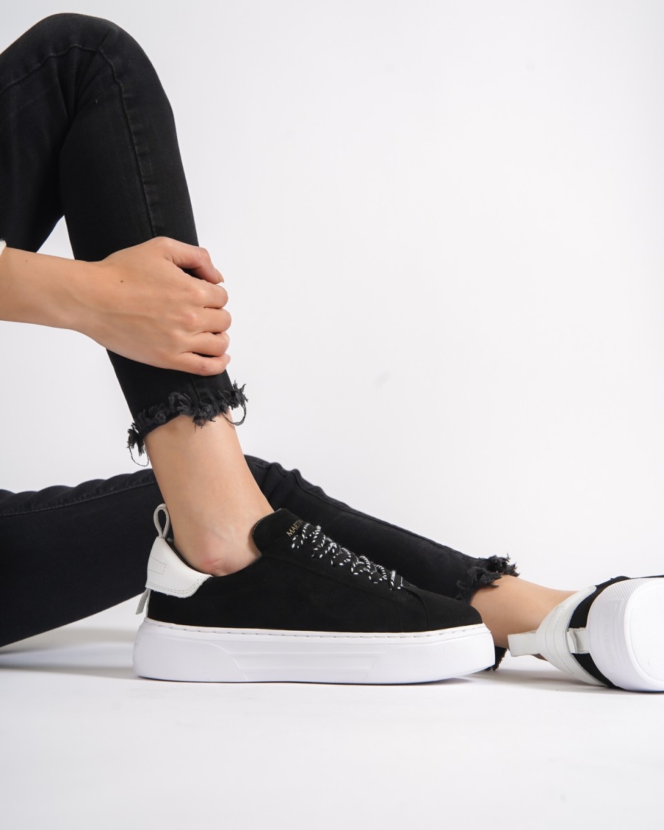 Bobe Sneakers da Donna Esclusive del Designer con Cintura in Camoscio | Martin Valen