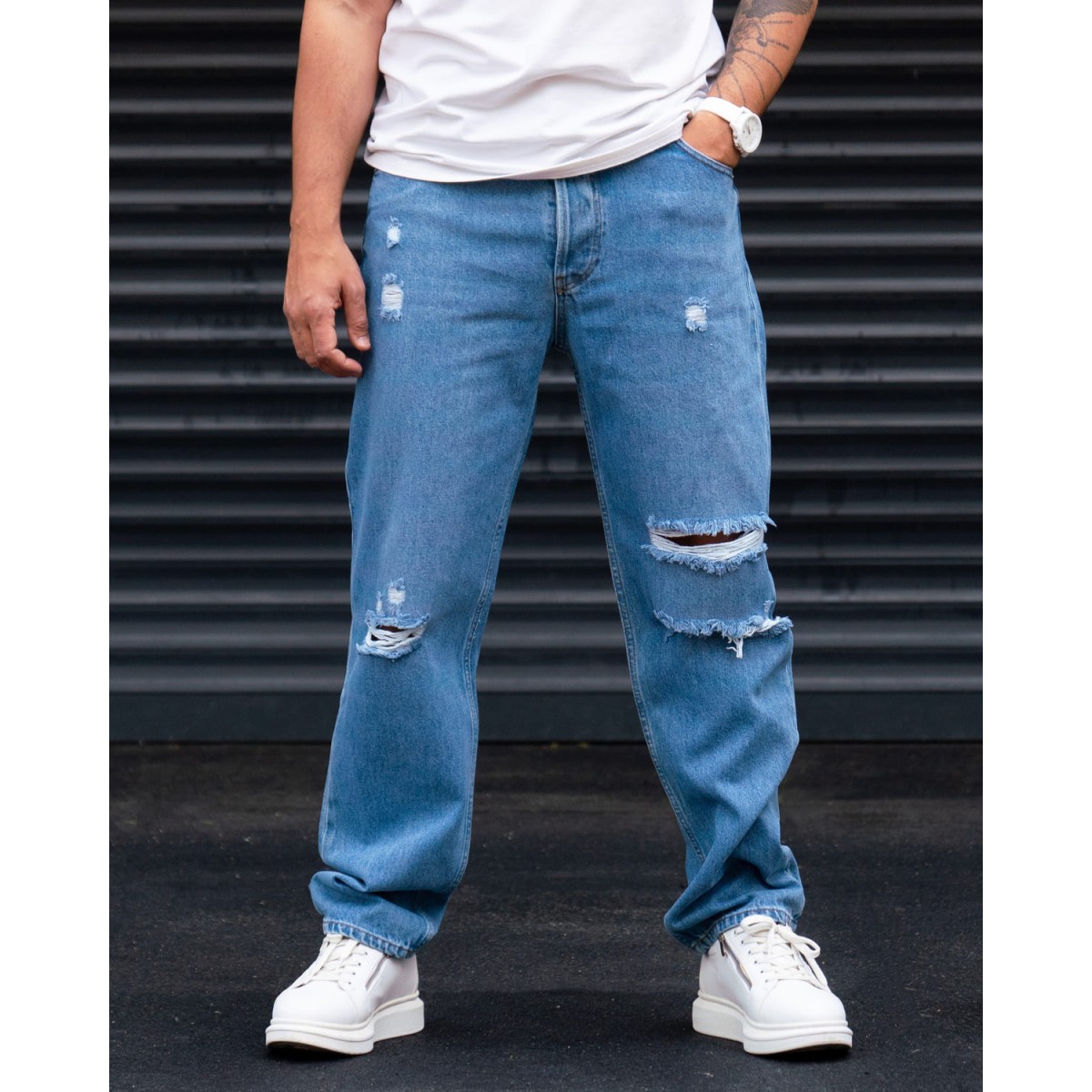 Entdecken 85+ baggy ripped jeans mens neueste - jtcvietnam.edu.vn